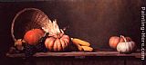 Still Life with Pumpkins and Corn by Maureen Hyde